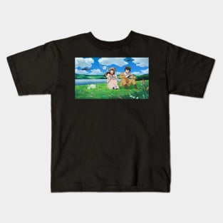 “The Path of the Wind” (Draw Me in to You) Kids T-Shirt